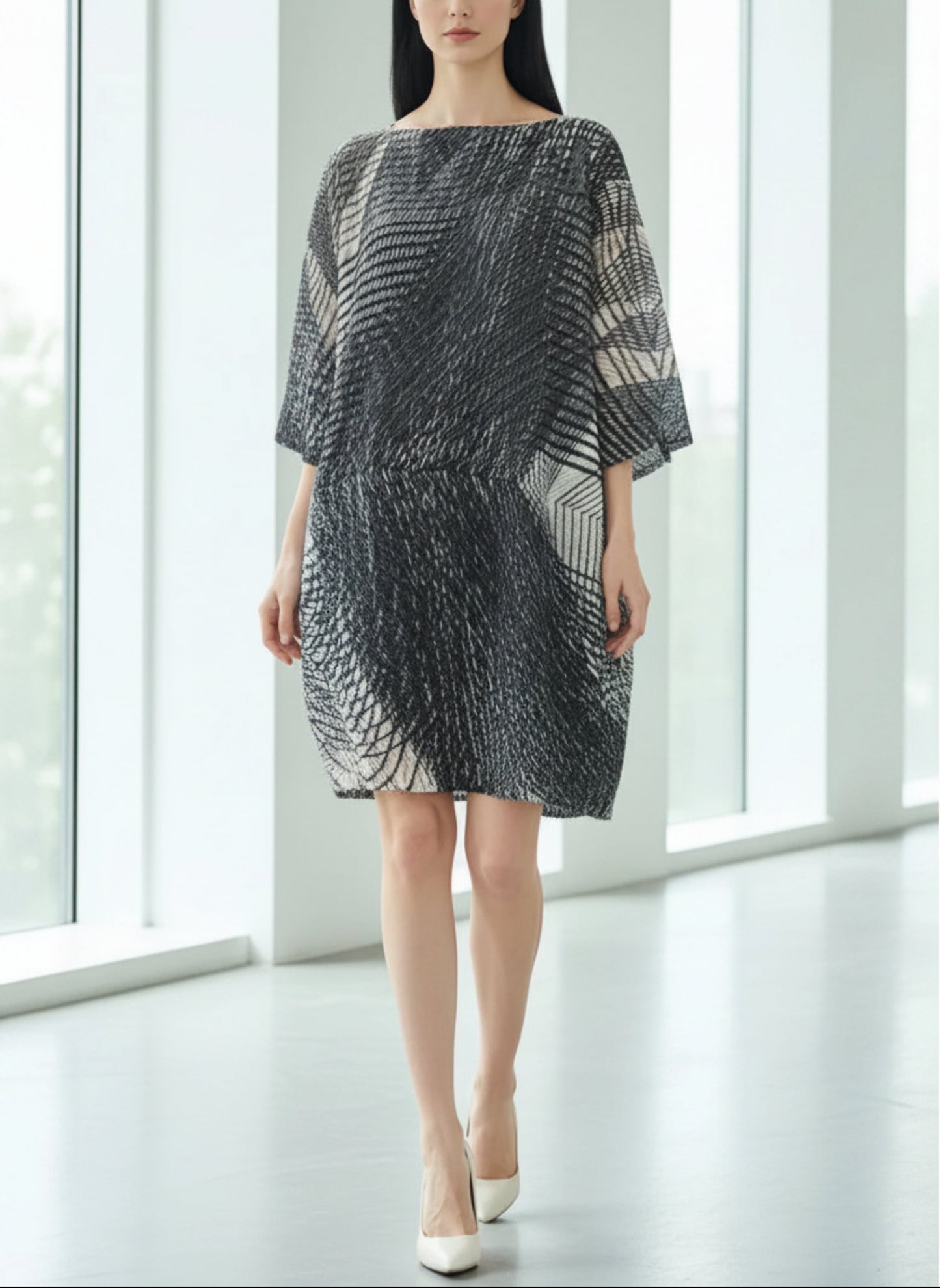 Luxury Pleated Travel Tunic
