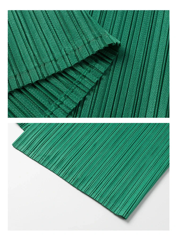 Luxury Pleated Sleeveless Dress