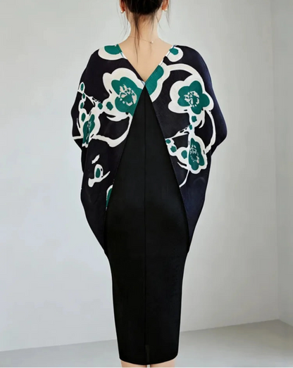 Luxury Sculptural Kaftan Dress