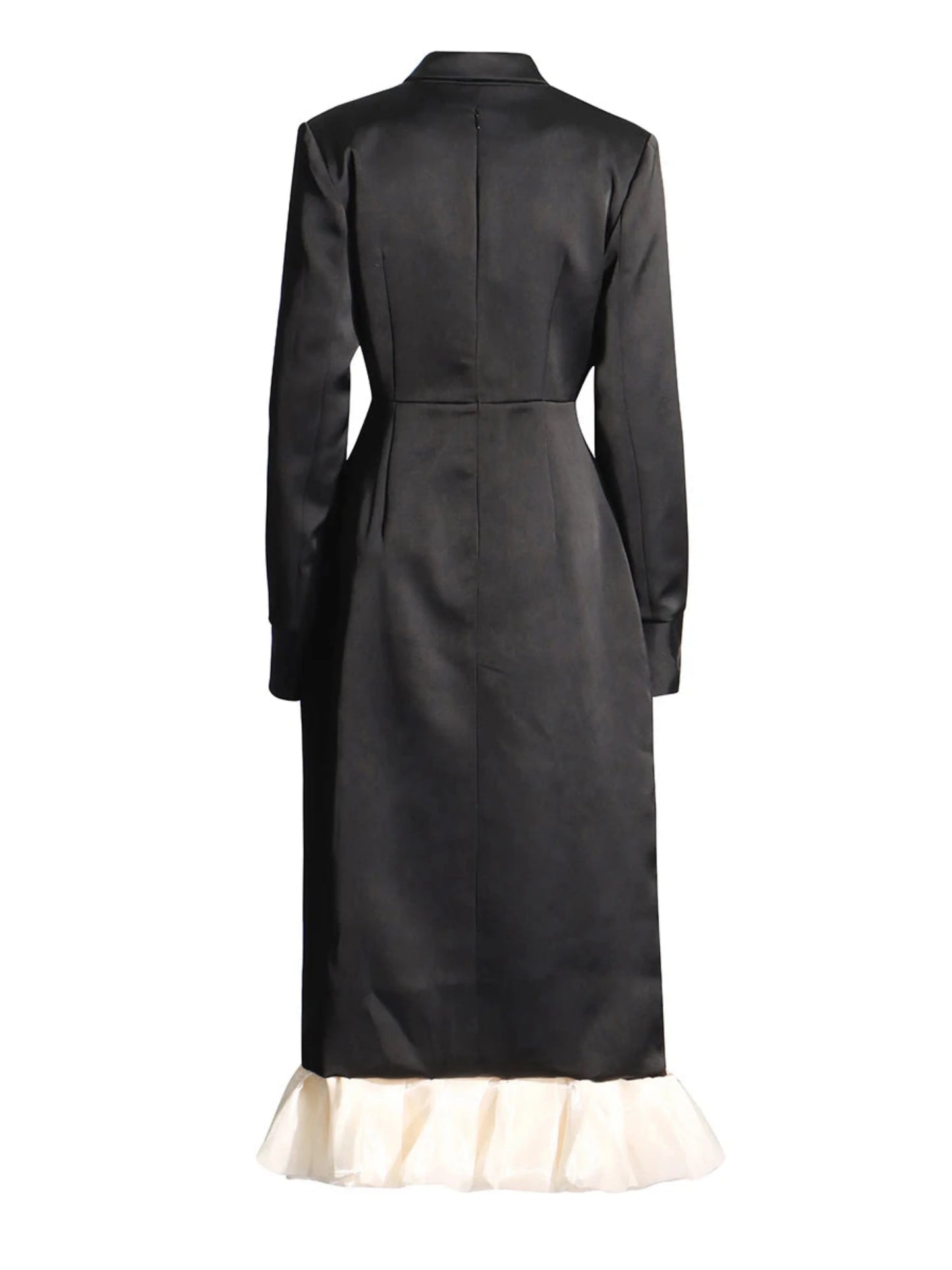 Luxury Crystal Blazer Dress