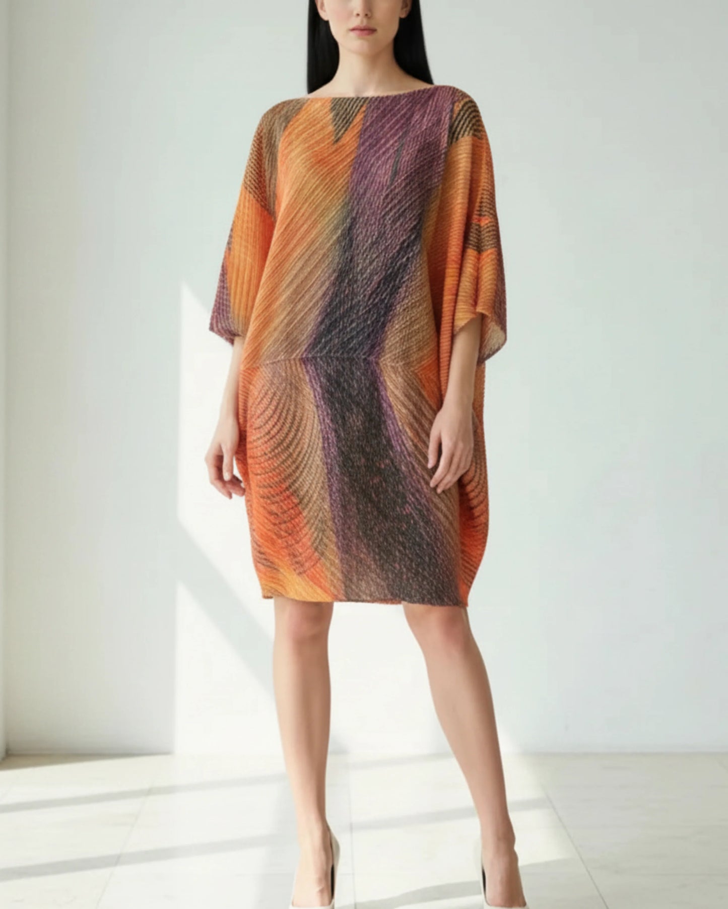 Luxury Pleated Travel Tunic