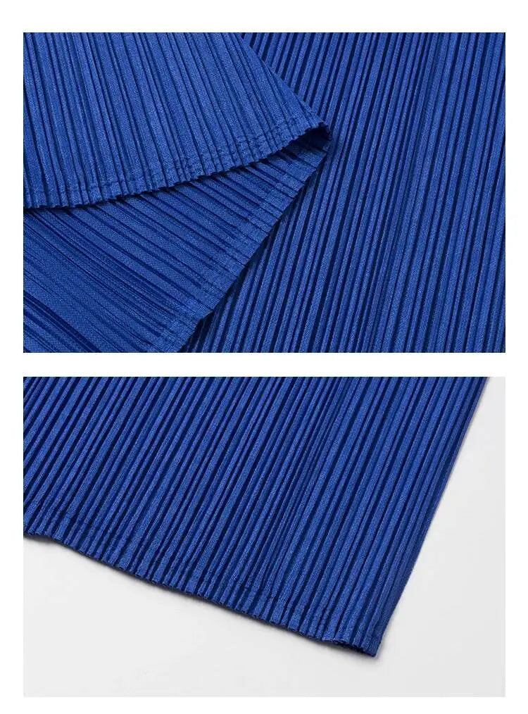 Luxury Asymmetric Pleated Dress