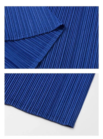 Luxury Asymmetric Pleated Dress