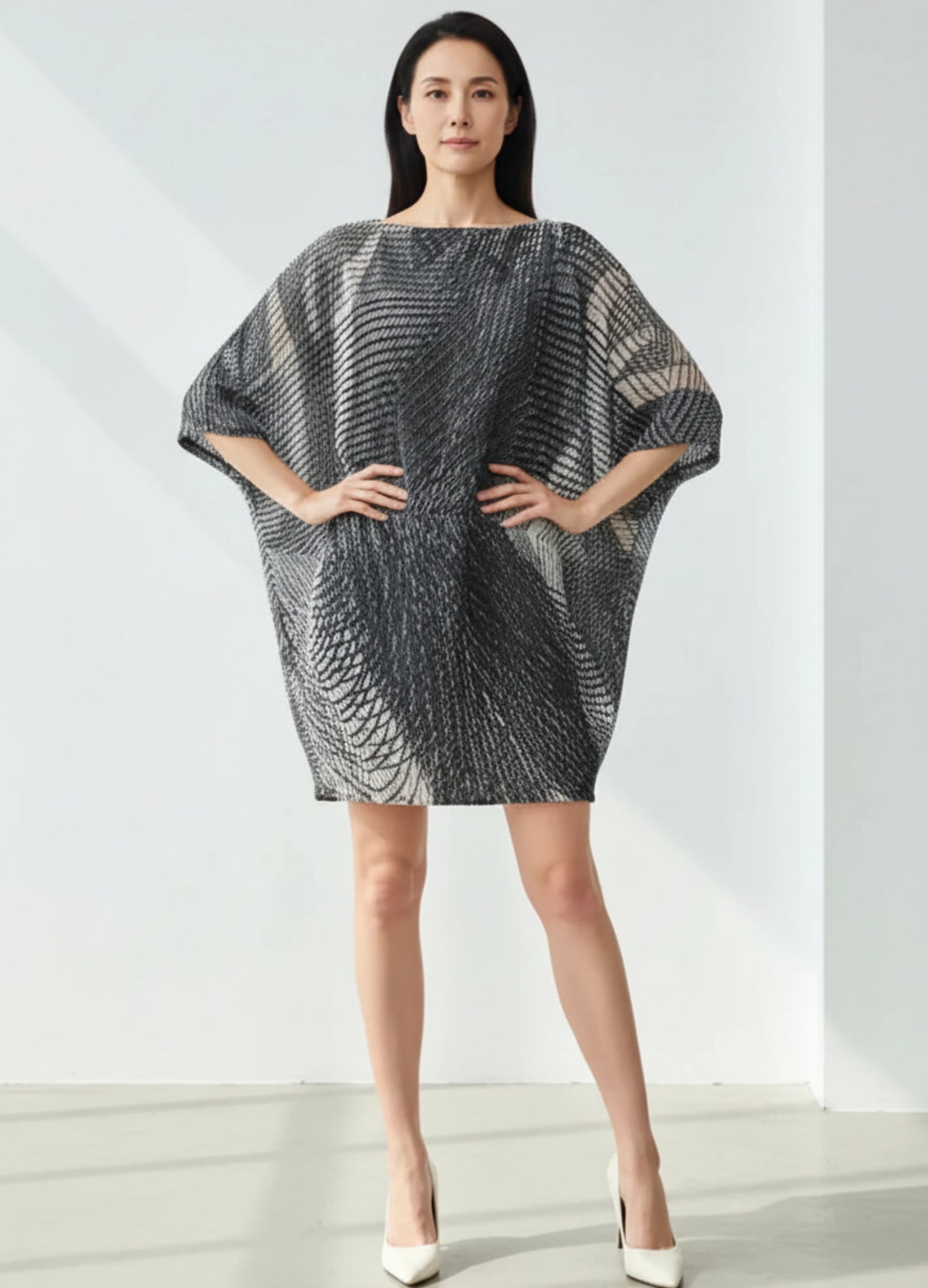 Luxury Pleated Travel Tunic