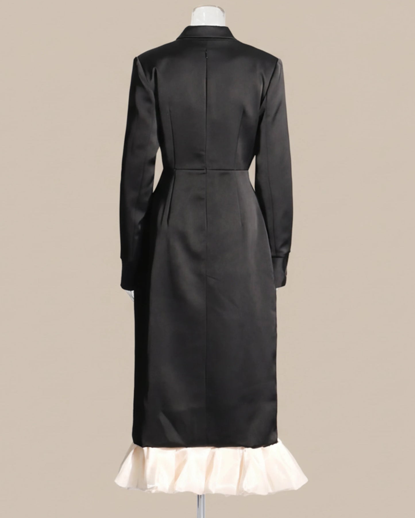 Luxury Crystal Blazer Dress