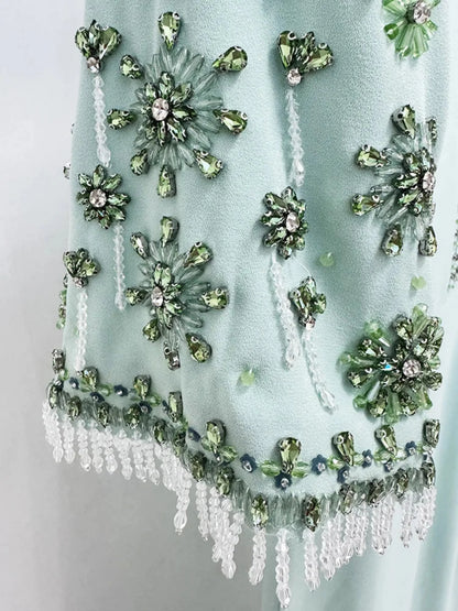 Luxury Crystal Formal Dress