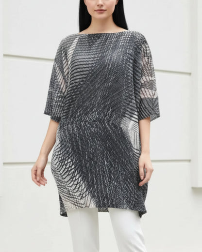 Luxury Pleated Travel Tunic