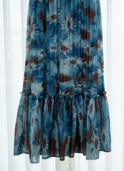 Formal Pleated Folded Dress