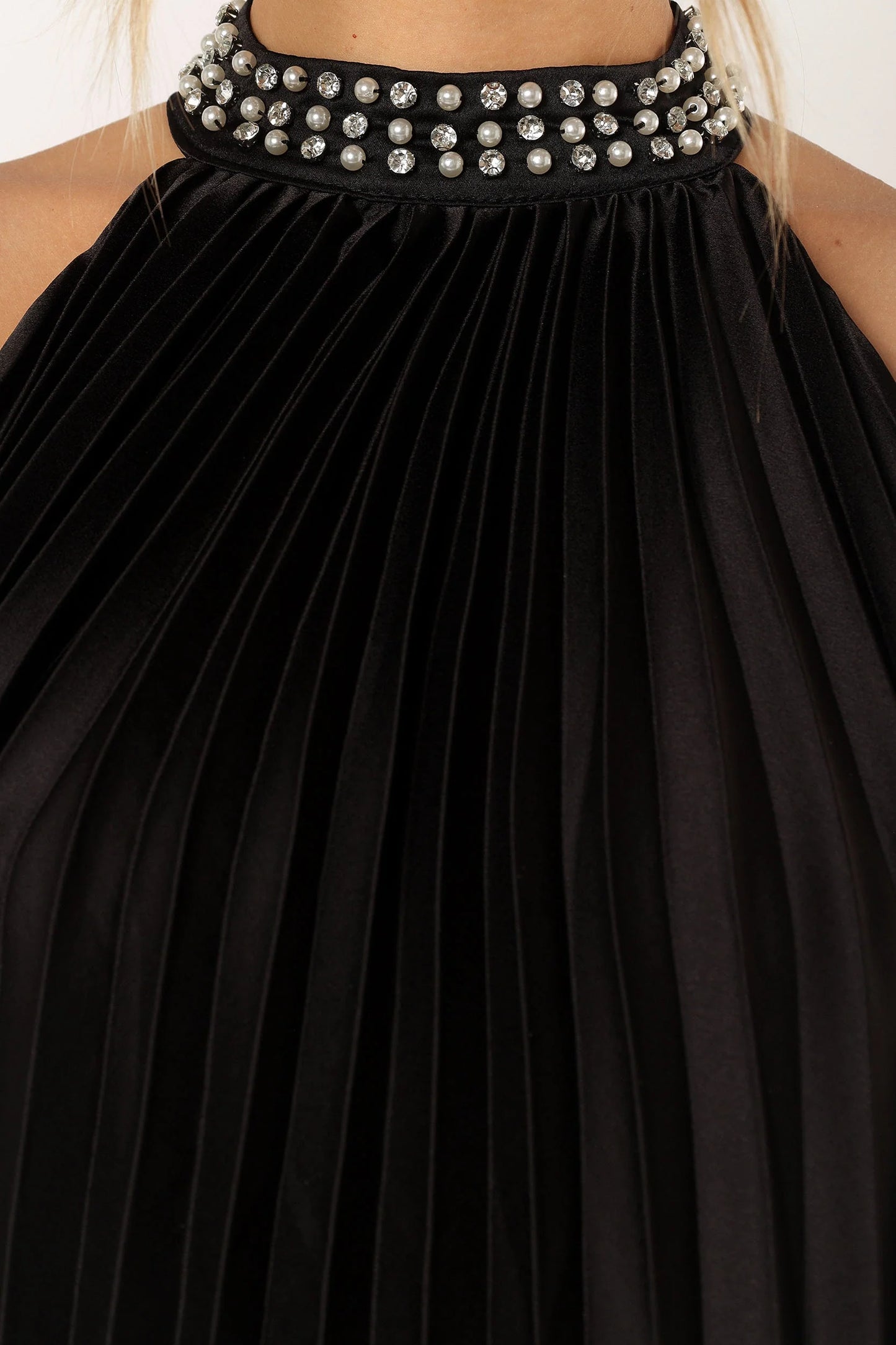 Lizzy Halterneck Mini Dress